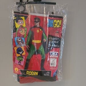Robin Halloween Costume, Size Medium - New In Original Pkg